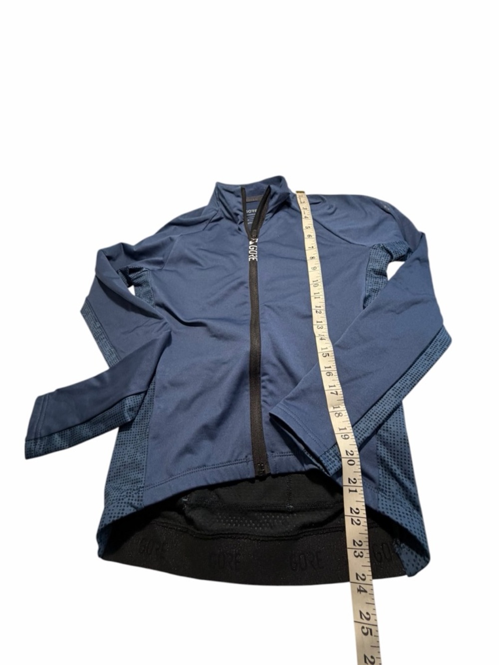 GORE-TEX Wear Navy Blue Full-Zip Cycling Jacket Womens Small - Picture 6 of 10